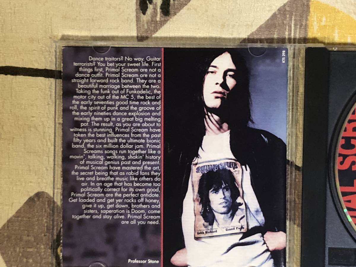 ★中古CD 　PRIMAL SCREAM／プライマルスクリーム「ROCKSUKER BLUES／ ザ・ライブ1994 」　レア盤_画像5