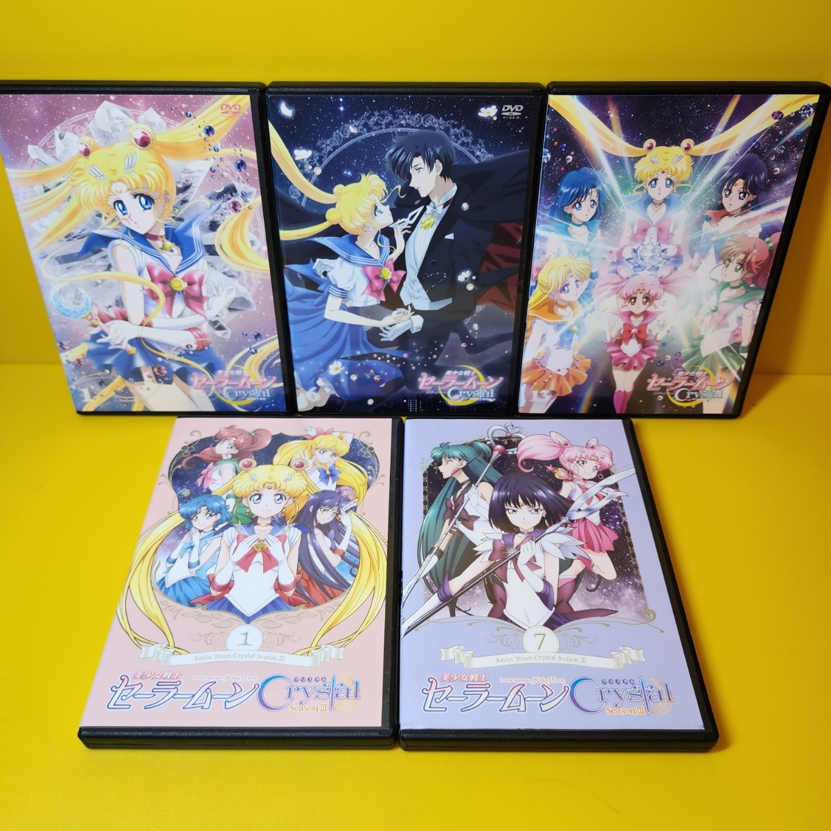 新品ケース交換済み　セーラームーン Crystal/クリスタル【season1～3】DVD 全20巻 セット