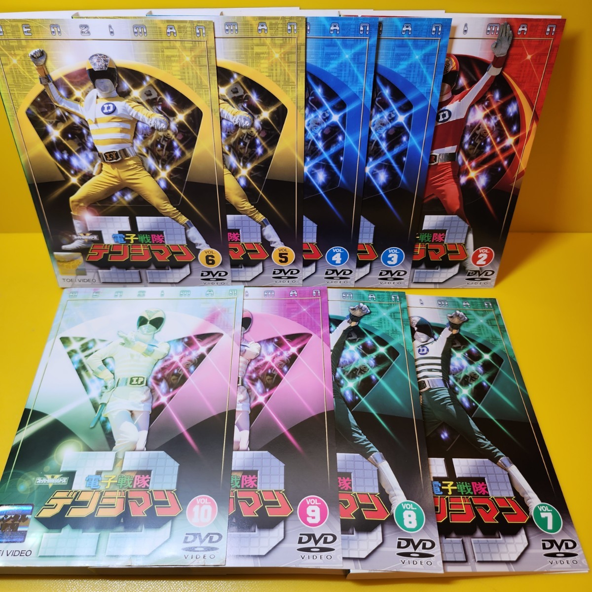 ※新品ケース交換済み「電子戦隊デンジマン 」DVD11巻セット
