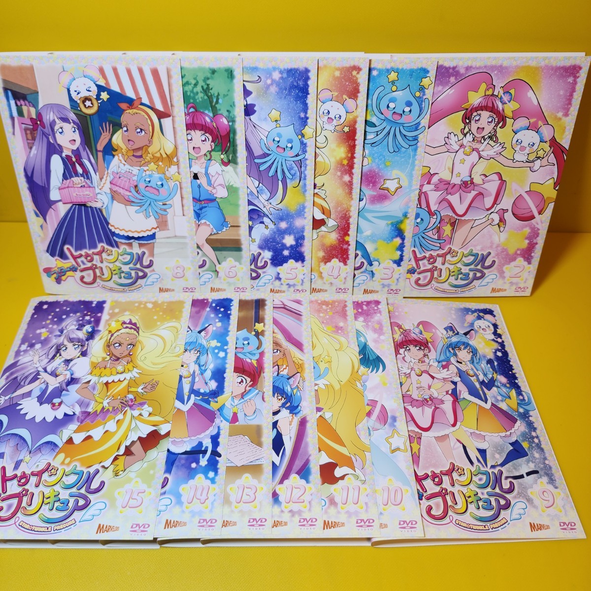 新品ケース交換済み　スター☆トゥインクルプリキュア DVD 全16巻 