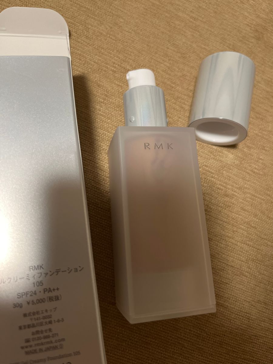 RMK105新品ジェルクリーミィファンデーション、rmk