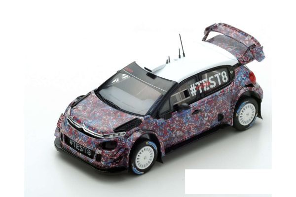 【スパーク】 1/43 シトロエン C3 WRC(ラリー) Test Car for 2017[S5158]★未開封新品！