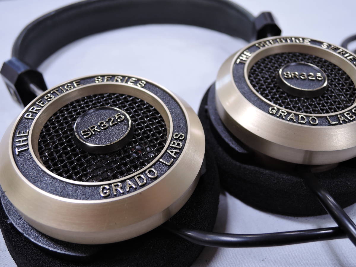 【ジャンク】 開放型ヘッドホン GRADO SR325i_画像2