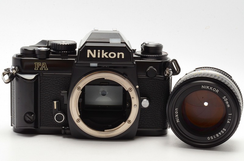 経典ブランド 50mm Nikkor Ai-s ボディ フィルムカメラ ブラック FA