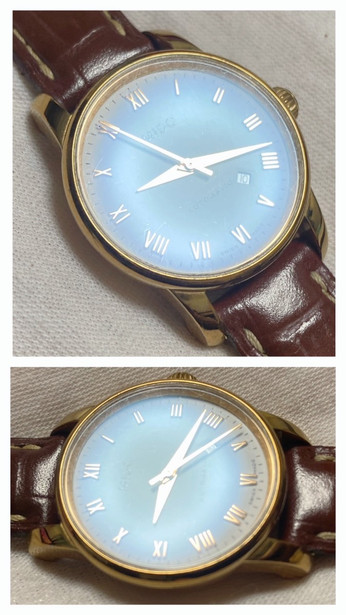 MIDO ミドー 時計　バロンチェッリ M7600 自動巻き デイト 25石 中古現状品 　【a111839】_画像7