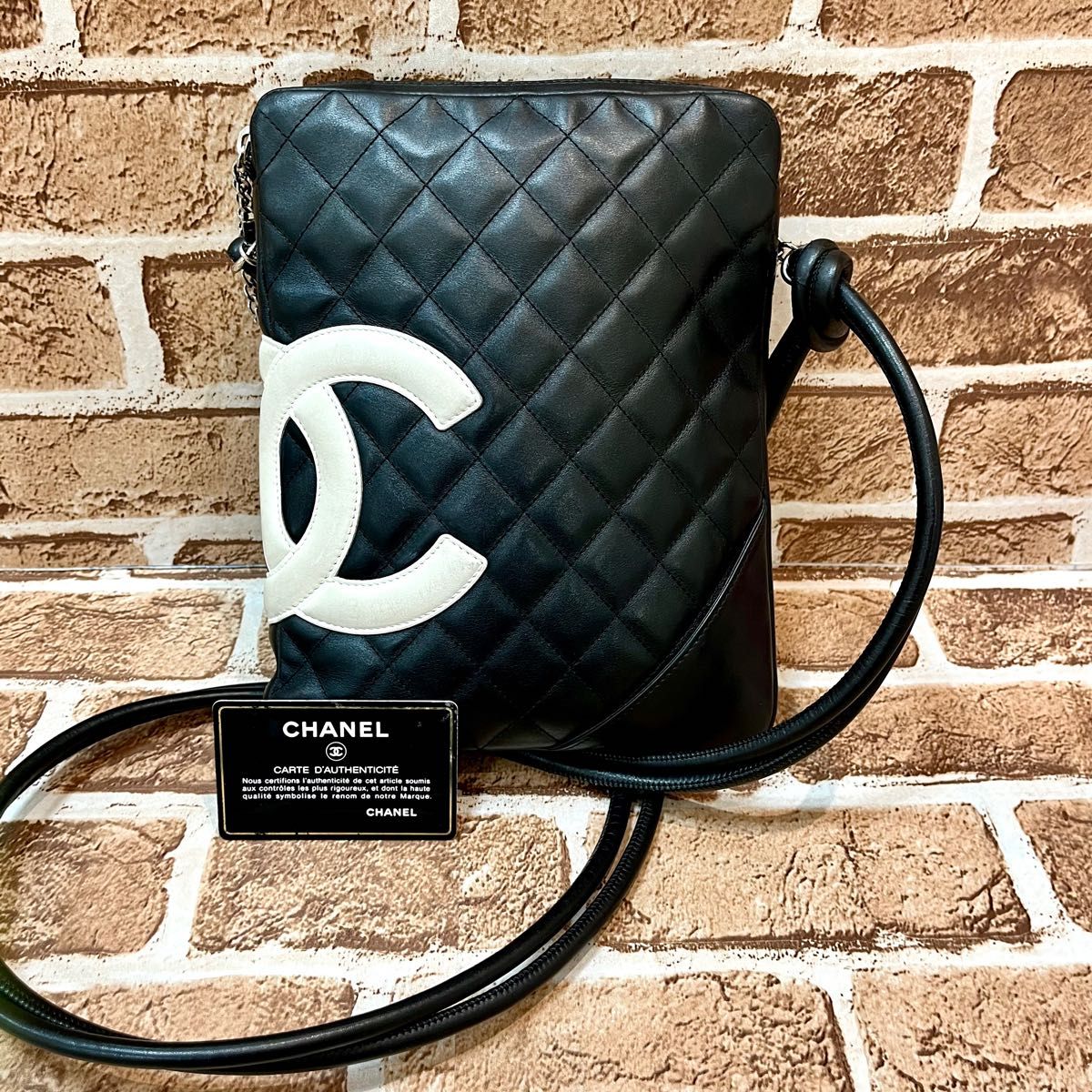 美品 カンボンライン CHANEL ショルダーバッグ 正規品 シャネル