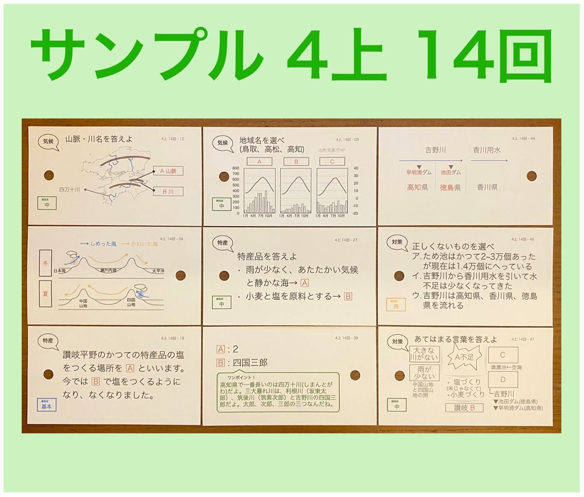 中学受験【4年上全セット 社会・理科 1-19回】組分けテスト対策 予習シリーズ