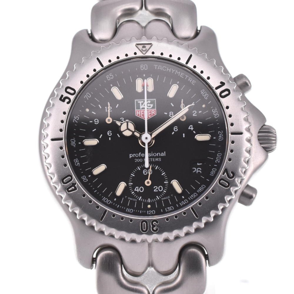 激安な S39.306 HEUER TAG タグホイヤー S/el J#125757 良品 メンズ