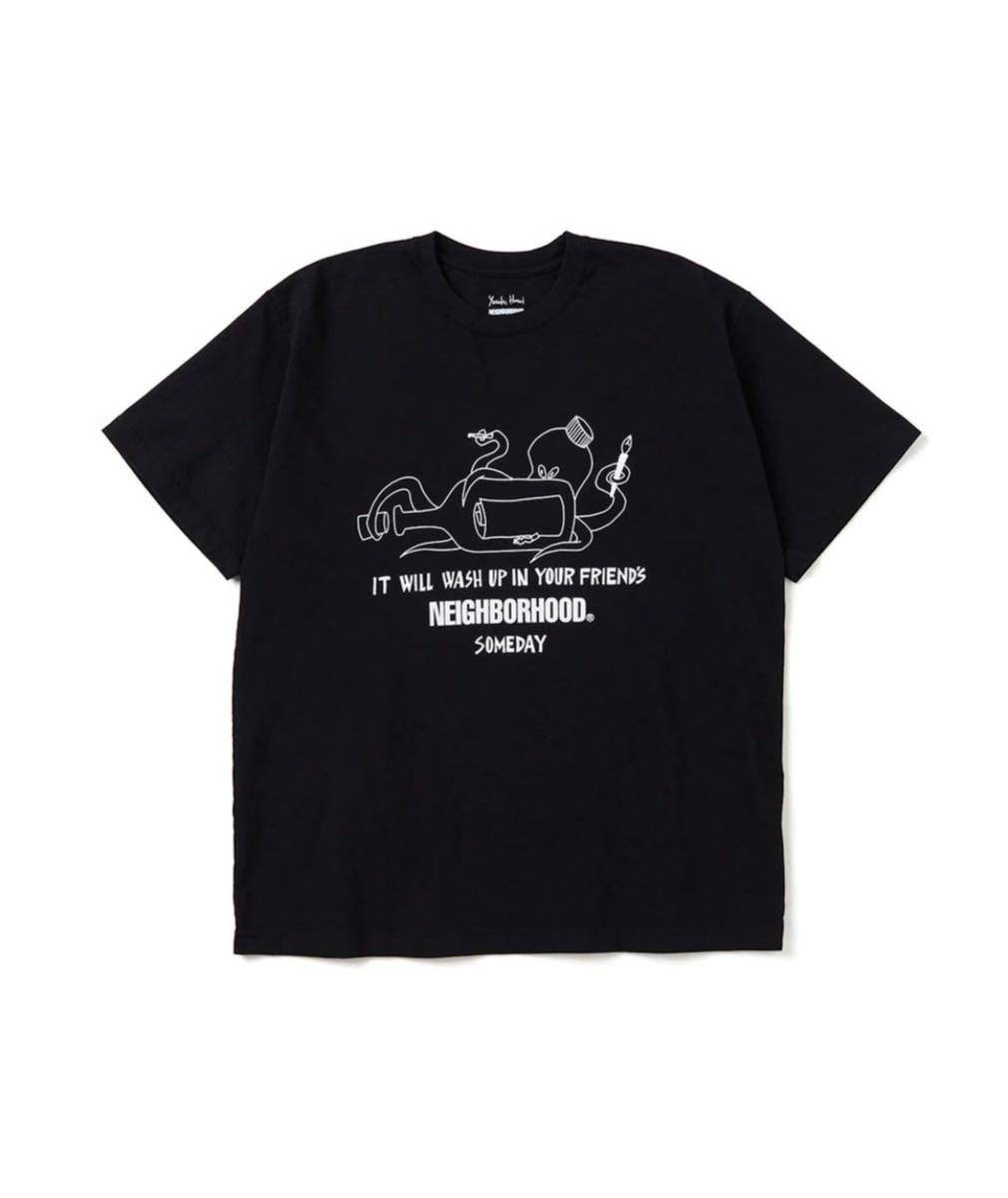 新品 SIZE L FWENCLUB X YUSUKE HANAI X NEIGHBORHOOD Tee BLACK 花井祐介 ネイバーフッド FWENクラブ tシャツ limited 200_画像1