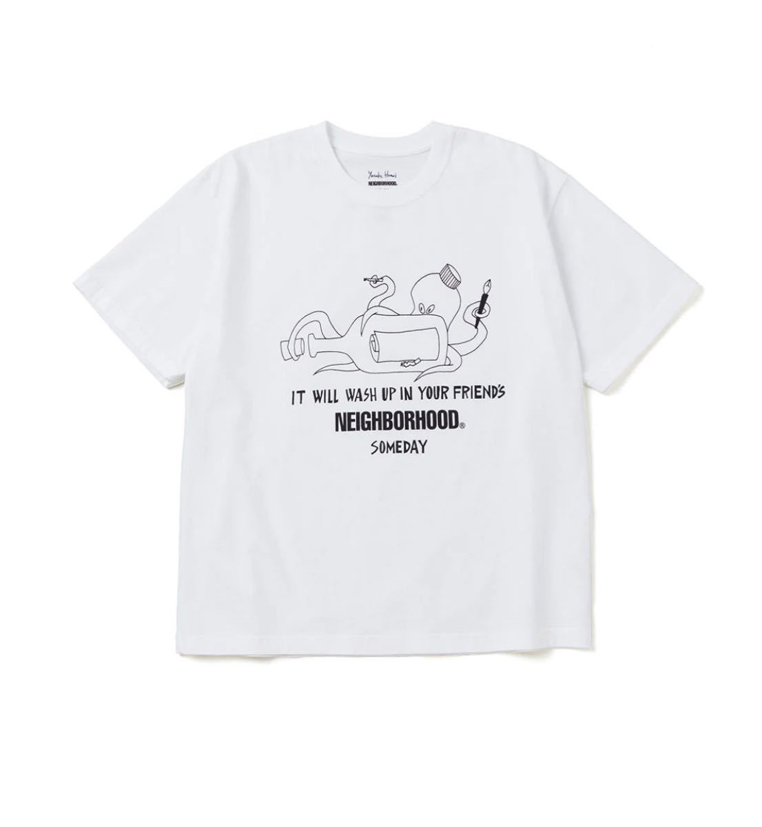 新品 SIZE L FWENCLUB X YUSUKE HANAI X NEIGHBORHOOD Tee WHITE 花井祐介 ネイバーフッド FWENクラブ tシャツ limited 200_画像1