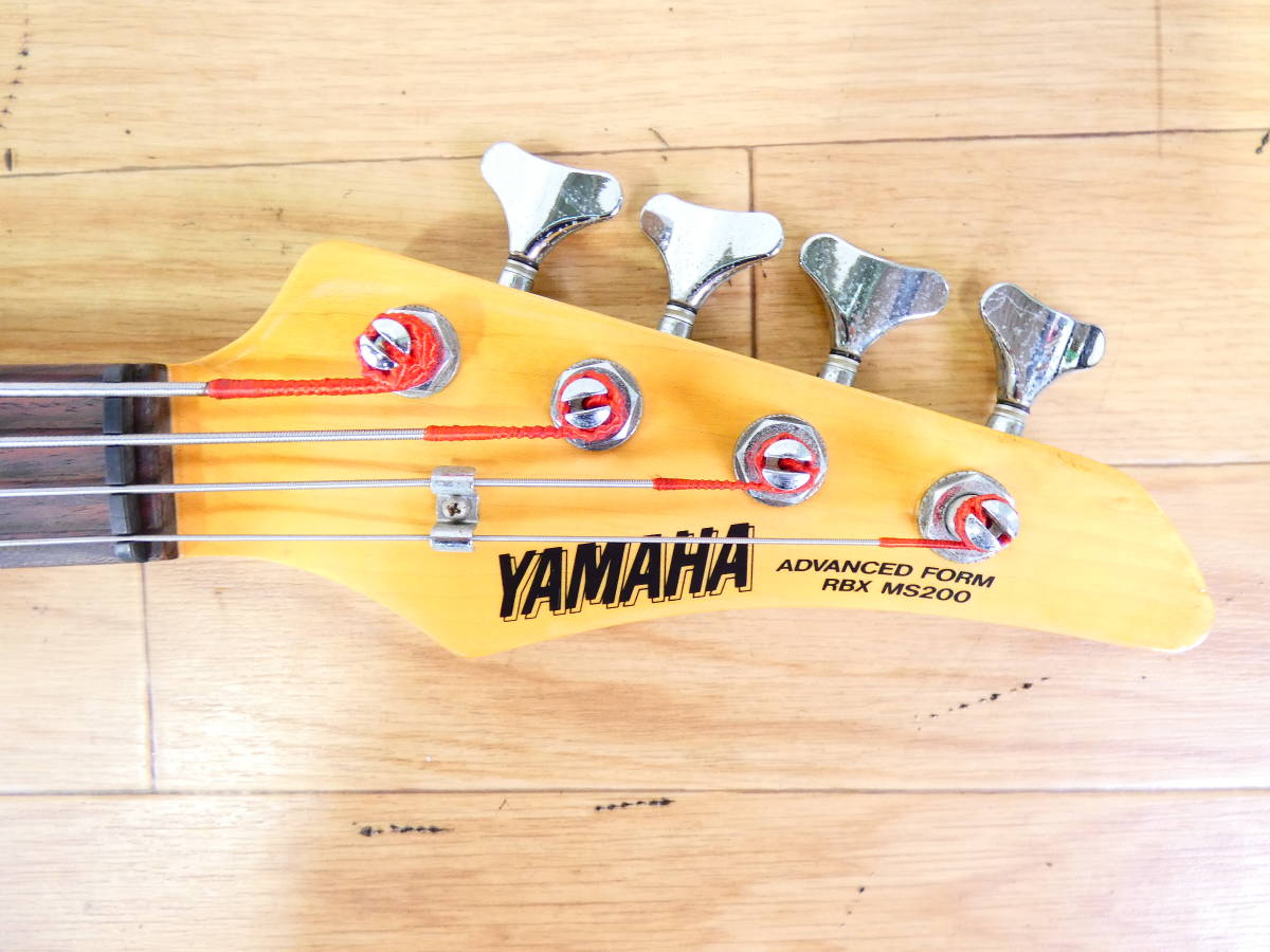 YAMAHA エレキベース RBX MS200 ヤマハ/ケース無/書き込みあり 現状品