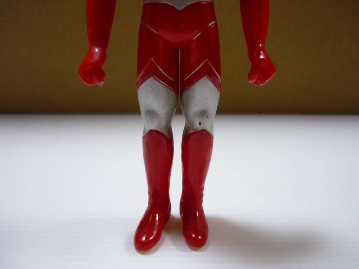 [管01]【送料無料】ソフビ ウルトラマン ジョーニアス 1988 約17cm ザ・ウルトラマン 人形 フィギュア 円谷プロ 当時物