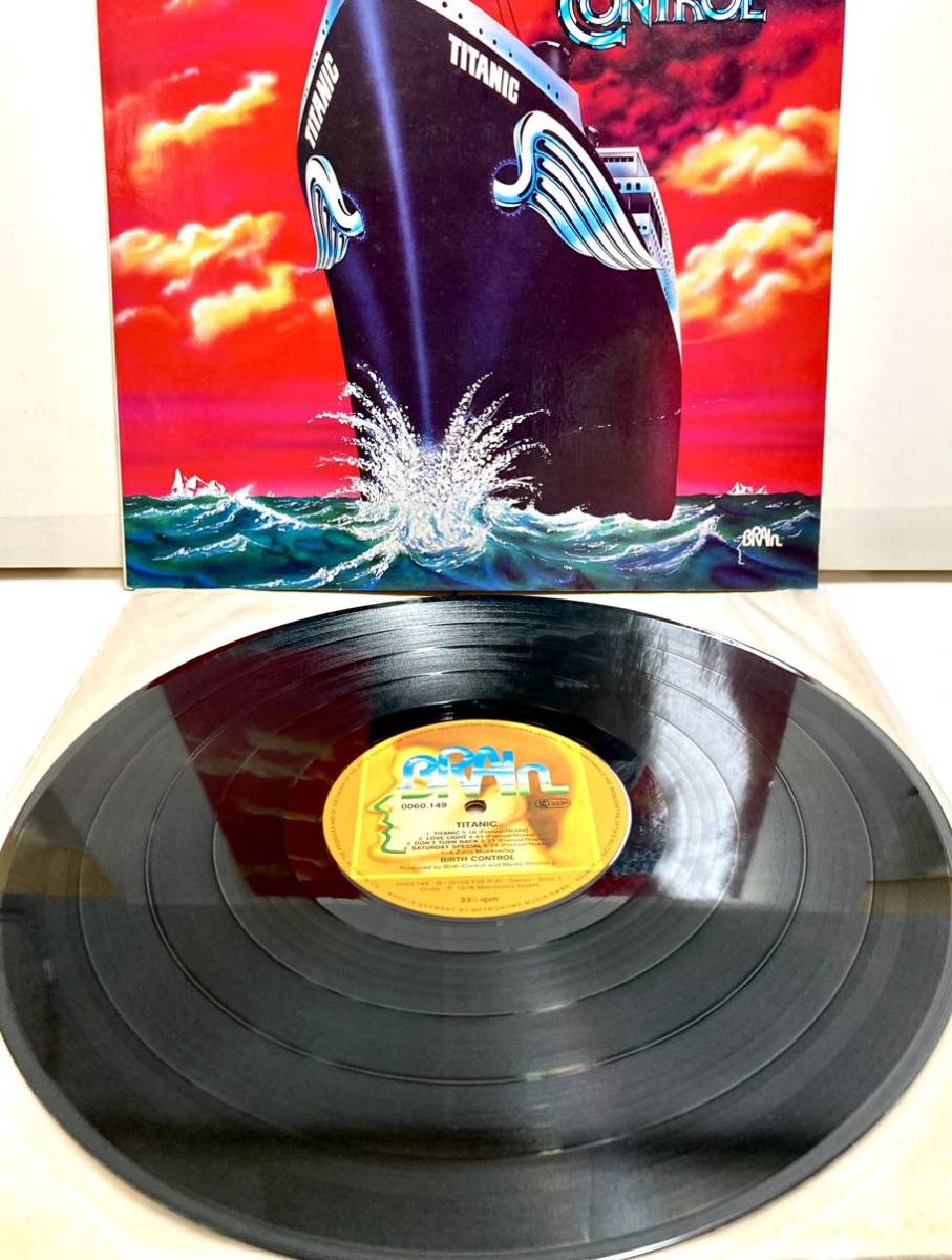 【美品 激レア Original Germany盤】Birth Control バース・コントロール / Titanic タイタニック 【LP アナログ レコード】独盤_画像5