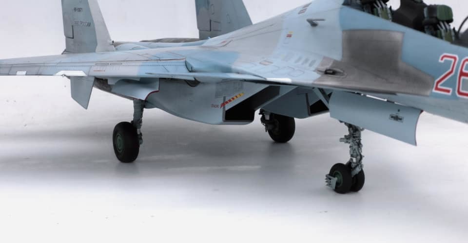 ◆◇D&W【480603】1/48 3Dプリント Su-30SMランディングギアセット (GWH用)◇◆_画像9