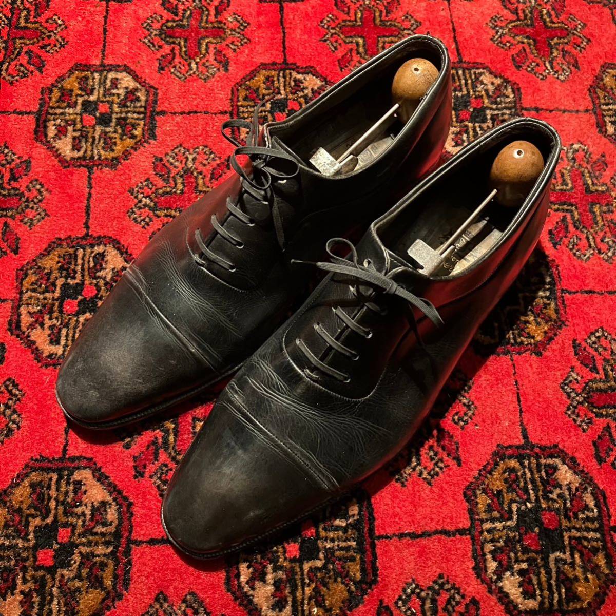 UNION IMPERIAL LEATHER STRAIGHT TIP SHOES/ユニオンインペリアルレザーストレートチップシューズ_画像1