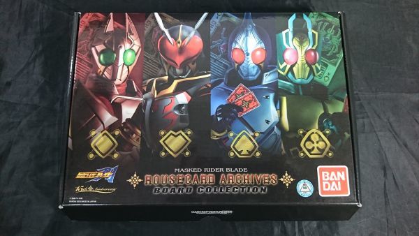 現状品】『抽選販売 仮面ライダー剣(ブレイド)BOUSECARD ARCHIVES