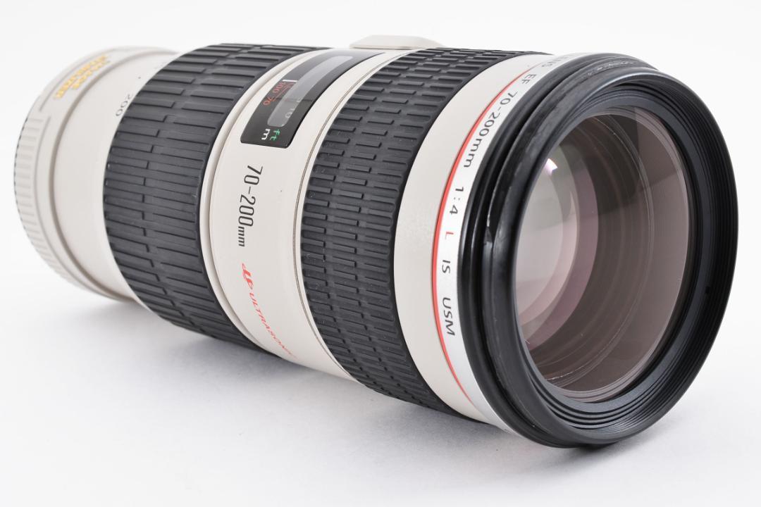 【461】美品 Canon キャノン EF 70-200mm F4 L IS USM ズームレンズ_画像4