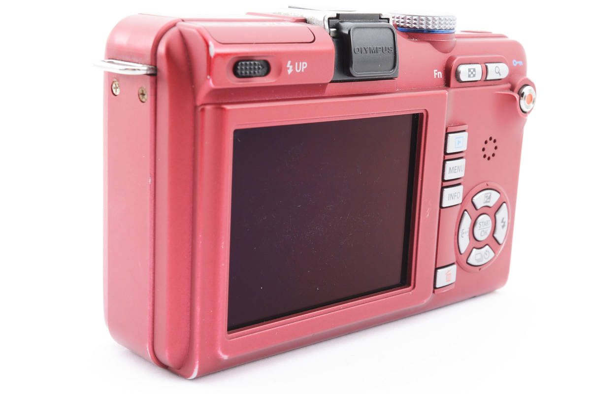 新規購入 Olympus Pen 089 オリンパス レッド ボディ カメラ デジタル
