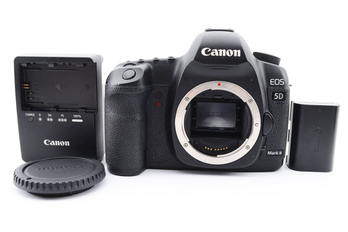 Canon EOS 5D Mark II 21.1 MP デジタル 一眼レフ カメラ ボディ キヤノン 111