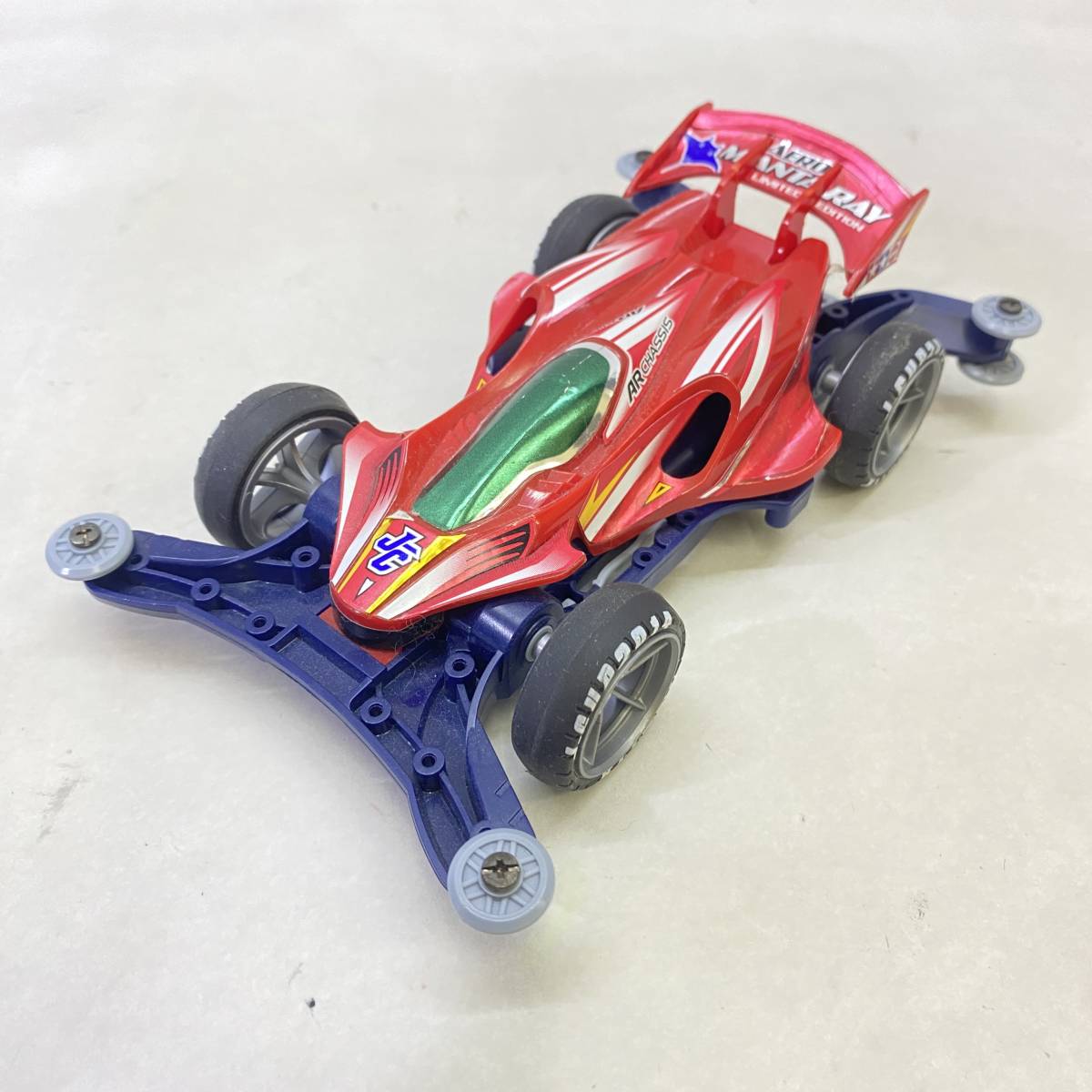 ▲ TAMIYA タミヤ ミニ四駆 AERO MANTARAY J-C AR CHASSIS おもちゃ レース 動作確認済 カスタム 本体 USED ▲ N11467_画像1