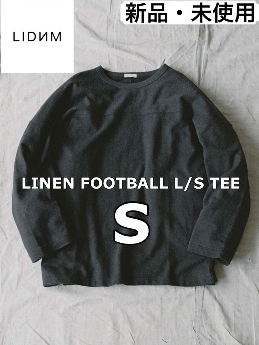 LINEN FOOTBALL L S TEE LIDNM - Tシャツ