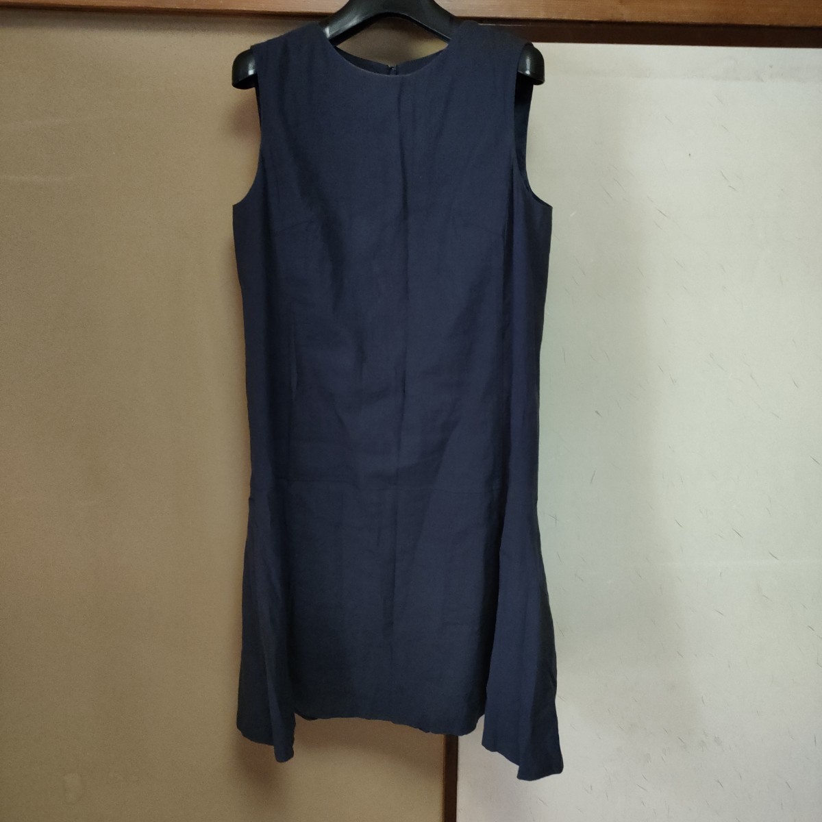 UNTITLED no sleeve flair One-piece / navy blue navy / size 3
