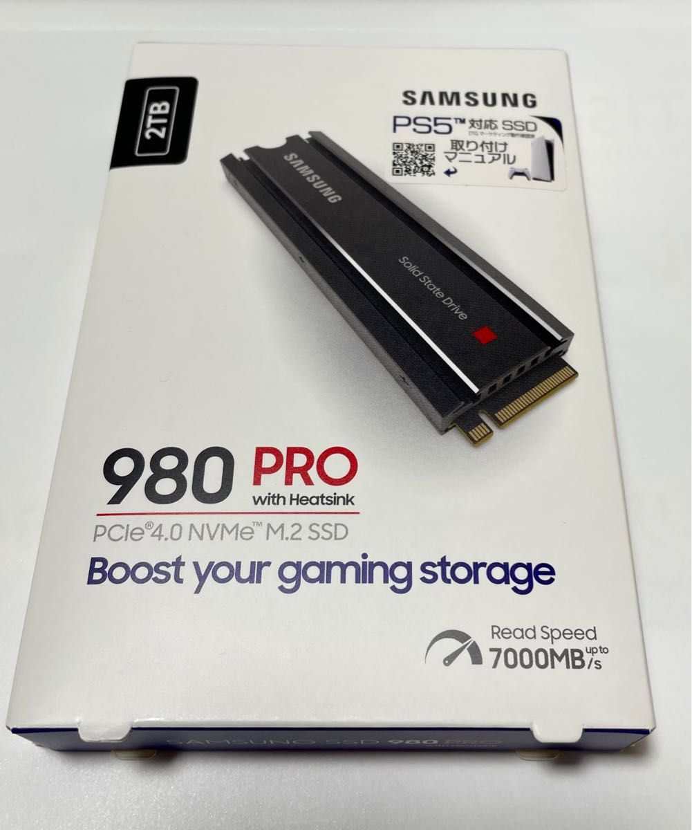 【即日発送】新品未使用品PS5対応 日本サムスン Samsung 980 PRO ヒートシンクモデル 2TB