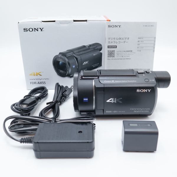 2022人気No.1の □ほぼ新品□ ソニー FDR-AX55 SONY 333. ソニー