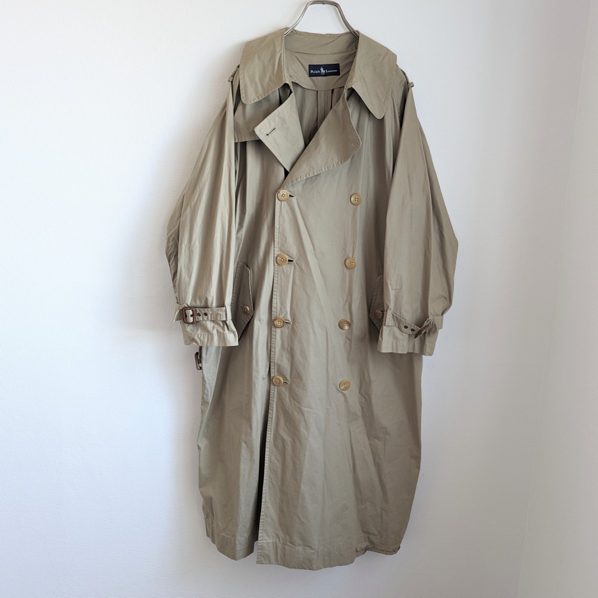 Ralph Lauren ラルフローレン 1枚袖 トレンチコート -