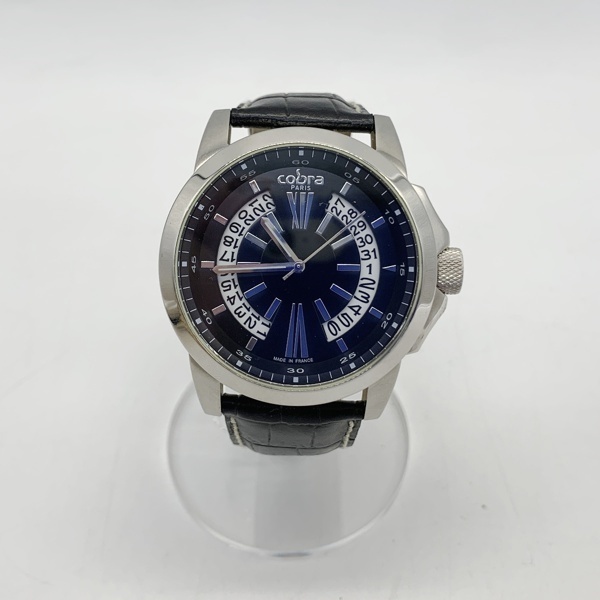 堅実な究極の 腕時計 コブラ クォーツ DF9277□ 時計 COBRA ブラック