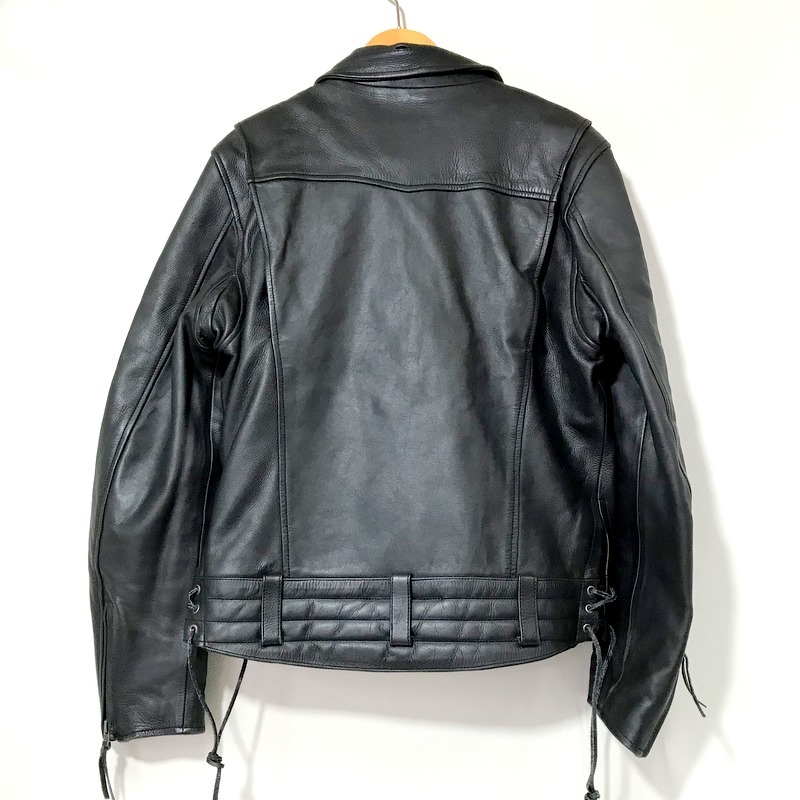 メーカー再生品】 レザージャケット 牛革 Leathers Liugoo ライダース