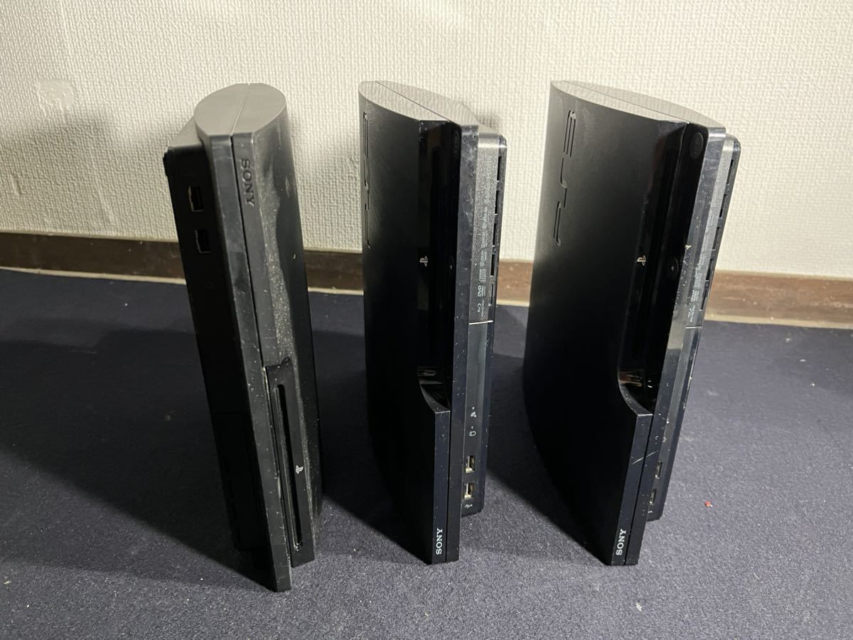 SONY PS3本体 CECH-2000A 2500A 3000B 3台セット　e68
