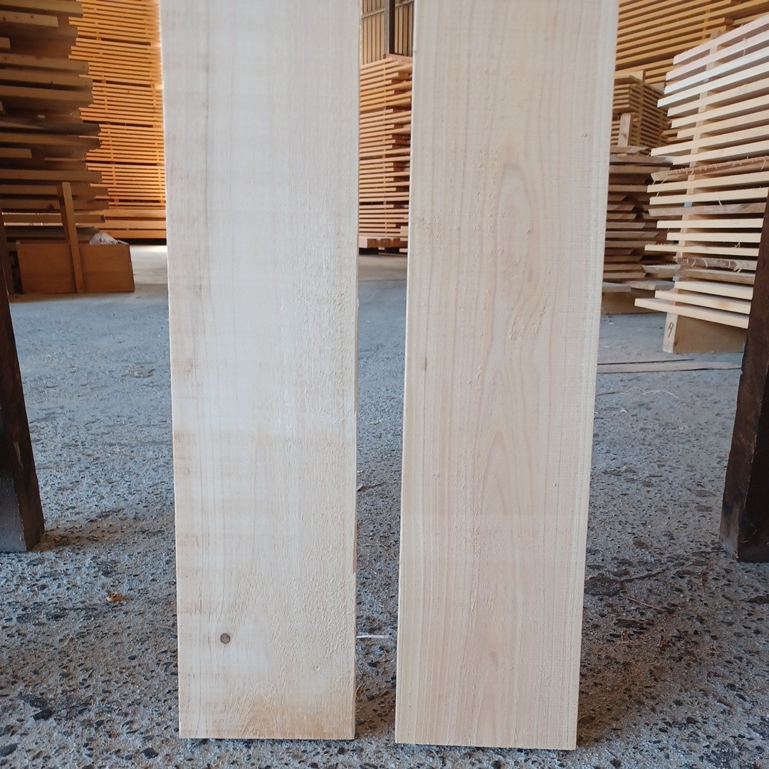 B-1343【93.5×14×2cm】 国産ひのき 　板 　2枚セット　テーブル 　まな板　 看板 　一枚板　 桧　 檜　無垢材　 DIY_画像5