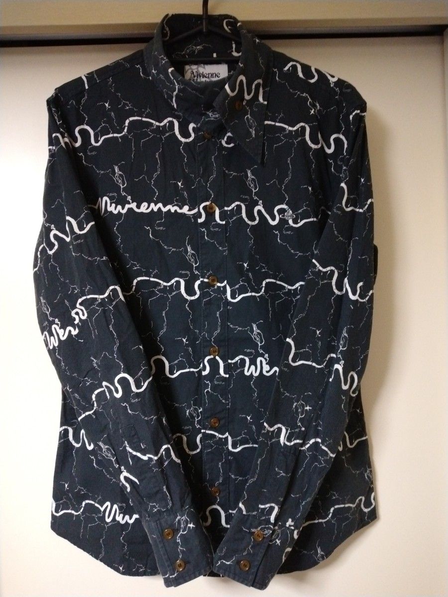 Vivienne Westwood MAN   Irregular-Collar & Enigmatic Signed Shirt