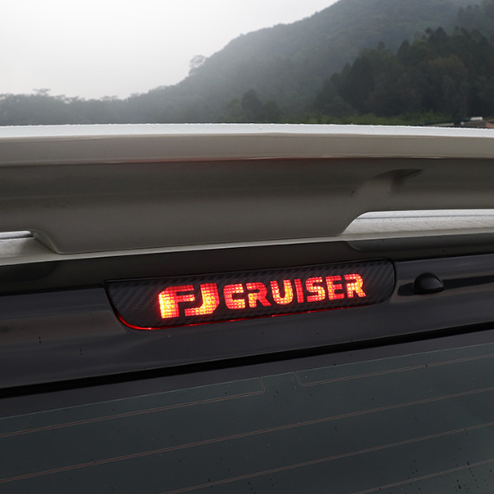 【FJクルーザー】ブレーキライトステッカー1個 トヨタ 保護ステッカー 防水 取り付けが簡単 外装 ストップライト カスタマイズ 装飾_画像9
