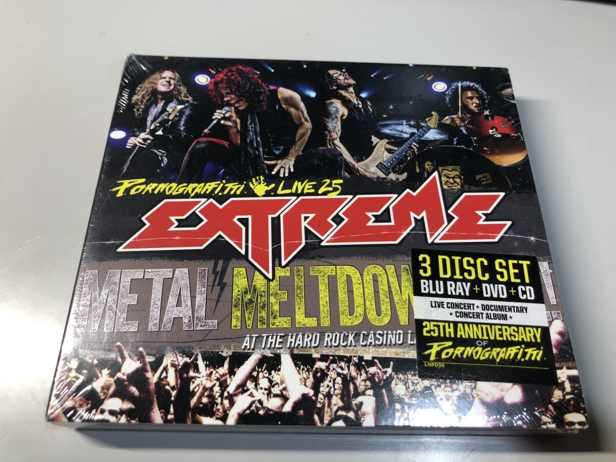 【在庫ラスト】EXTREME Pornograffitti Live 25 Blu-Ray/DVD/CD3枚組 US盤 #DVD-EXTREME-PL25_画像2