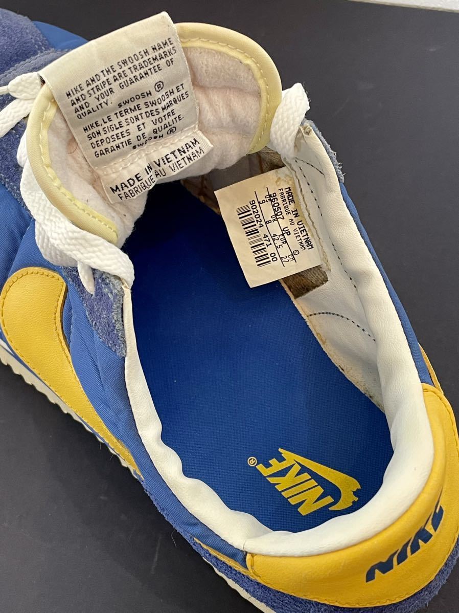 希少☆NIKE ナイキ CORTEZ ナイロンコルテッツ 902024-471 96年 希少☆NIKE ナイキ CORTEZ ナイロンコルテッツ 902024-471 96年