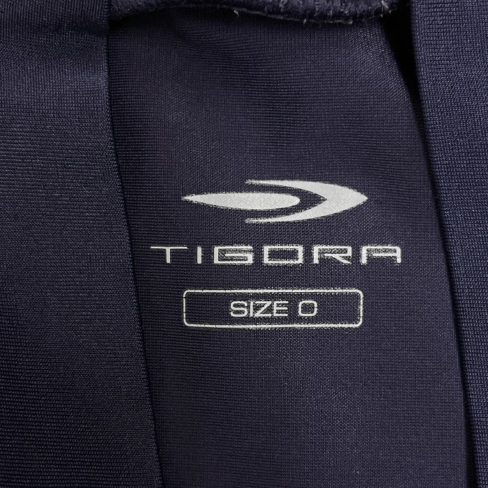 ティゴラ TIGORA 野球 コンプレッションウェア アンダーシャツ Tシャツ ラグラン モックネック ストレッチ ポリ100% O XL ネイビー メンズ_画像4