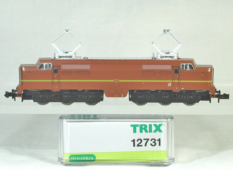 MINITRIX #12731 ＮＳ（オランダ国鉄） １２００型電気機関車 （ブラウン）　単年度販売品　● 特価 ●