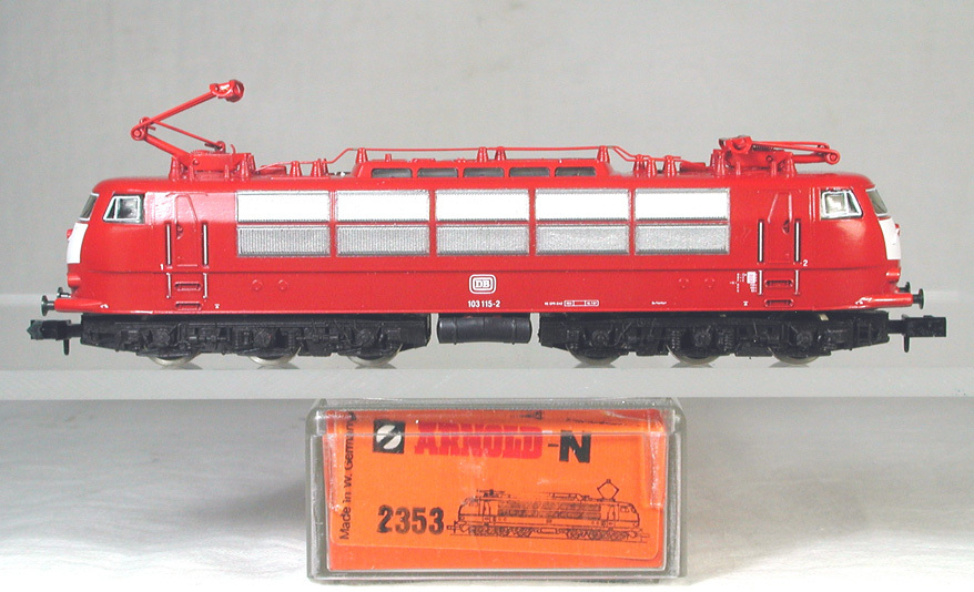 ARNOLD #2353 ＤＢ （旧西ドイツ国鉄） ＢＲ１０３.１型電気機関車　量産型 （オリエンタルレッド）