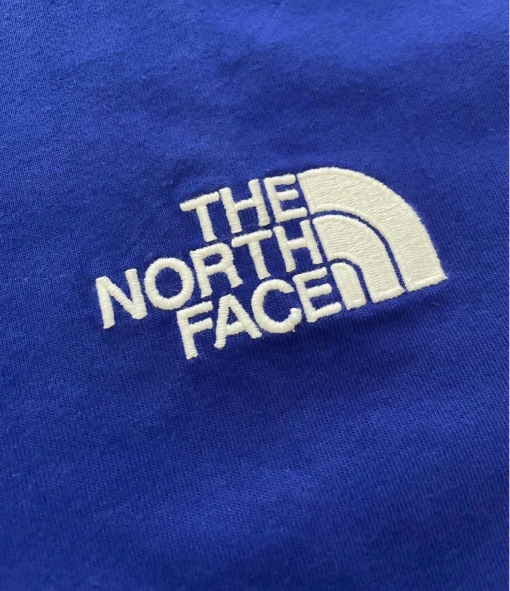 ノースフェイス × KAWS コラボ Tシャツ ボルトブルー Mサイズ