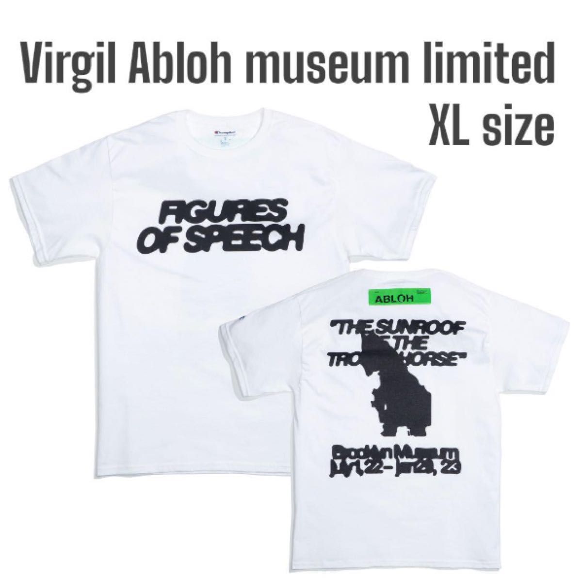 日本未発売virgil abloh ヴァージル Tシャツ off-white オフ 日本未発売virgil abloh ヴァージル Tシャツ off-white オフ