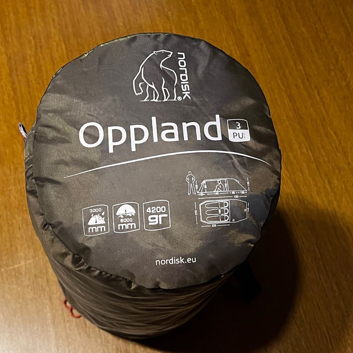 Oppland 3 PU ノルディスク オップランド3PU 未使用品