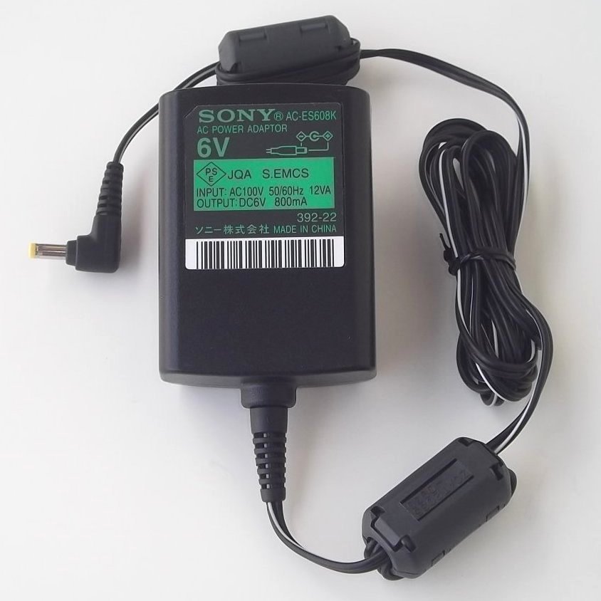 □SONY AC-ES608K ACアダプター 1-478-392-22 純正付属品 for Hi-MD