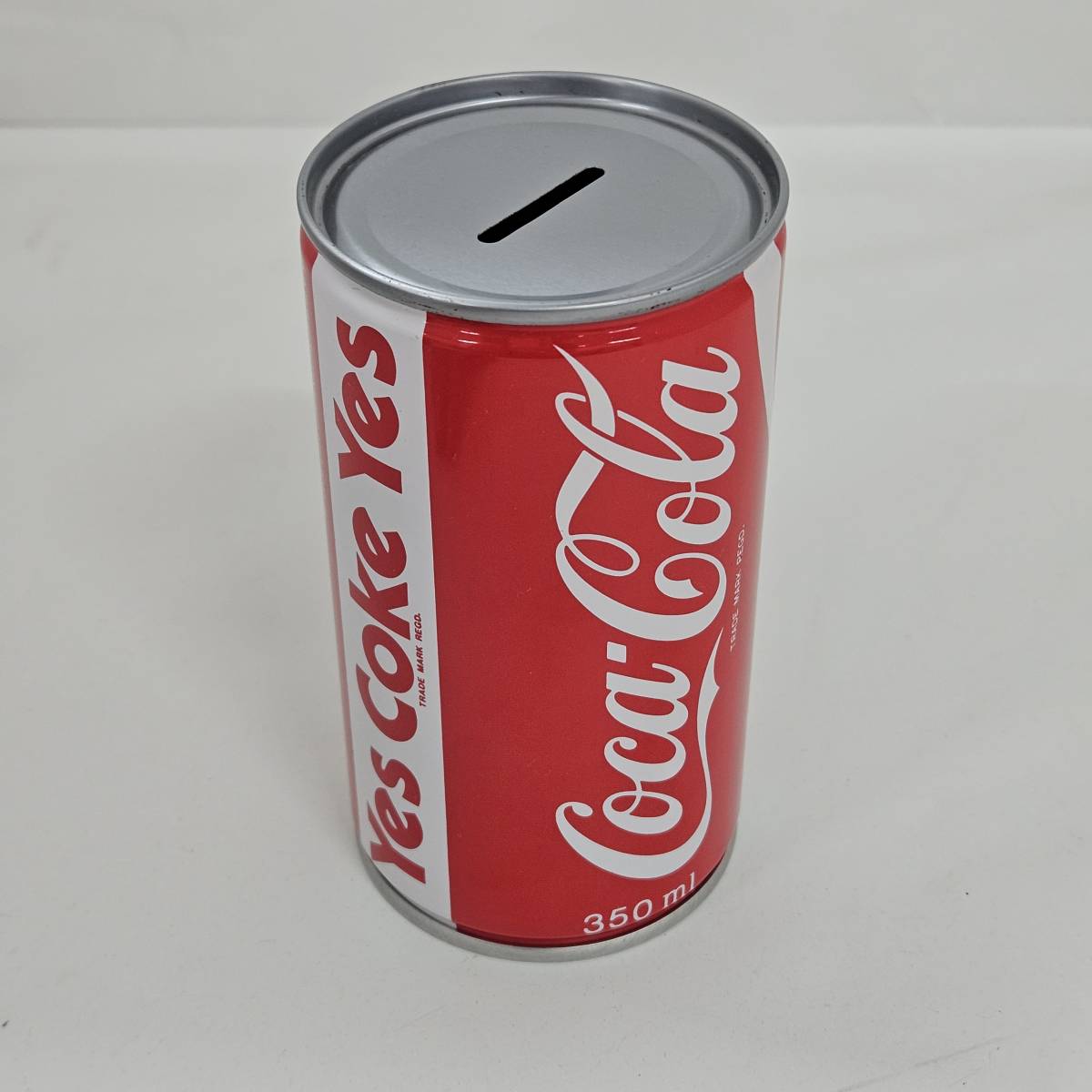 外部-0336】☆超レア☆コカ・コーラ Yes Coke Yes缶 貯金箱/昭和レトロ