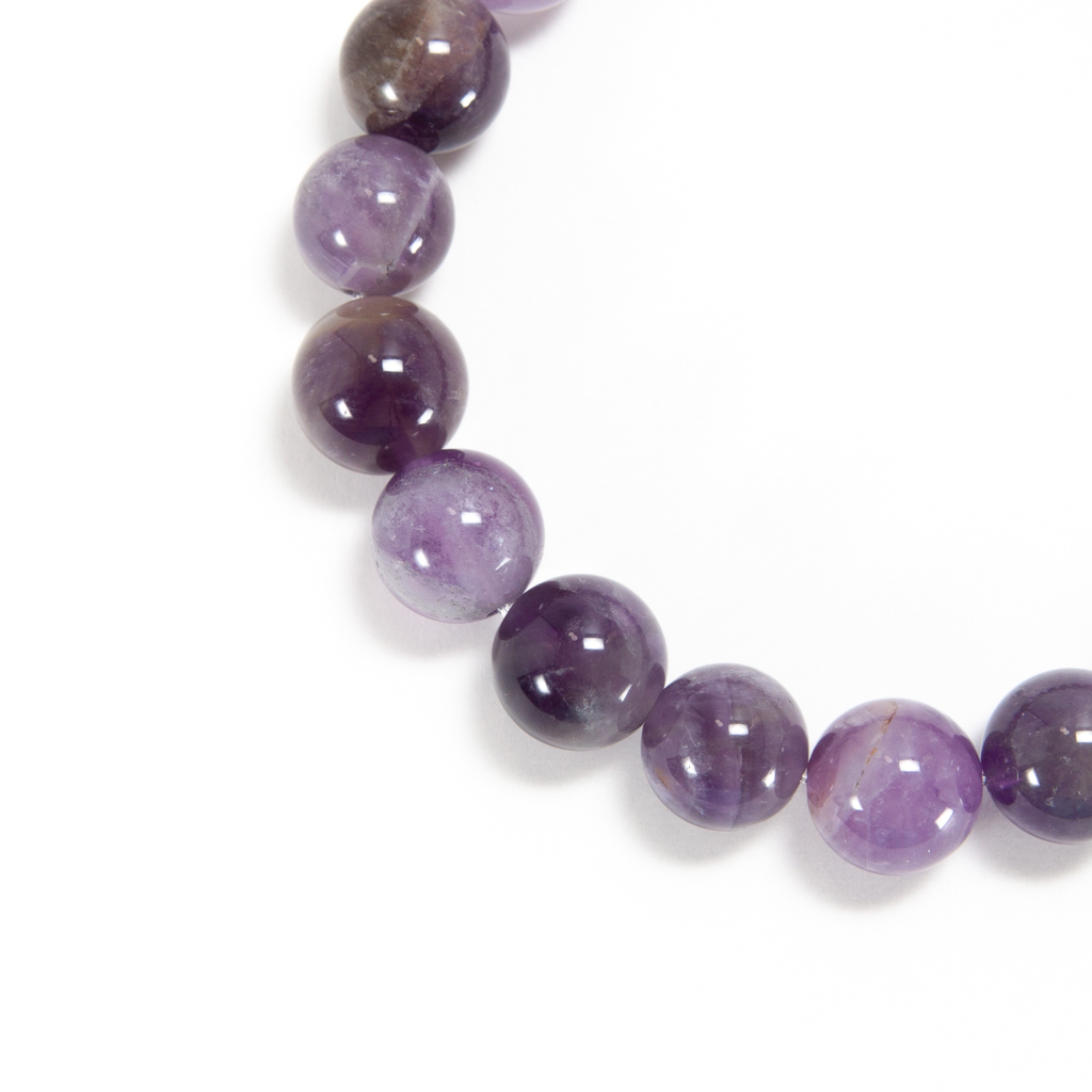パワーストンブレス　アメジスト　紫水晶　愛の守護石　　内径１６cm　10mm珠 新品_画像4