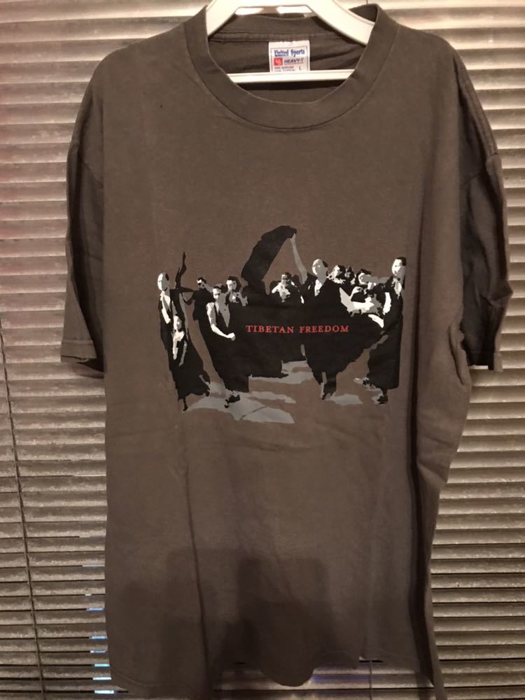 2001】チベタンフリーダムコンサート 群衆Tシャツ【激レア】 音楽 記念