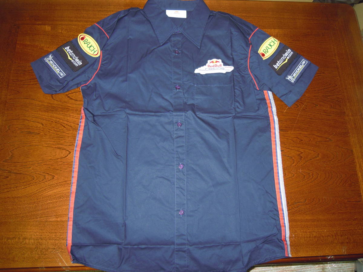 2005 レッドブル レーシング チーム 支給品 ピットシャツ XL_画像2