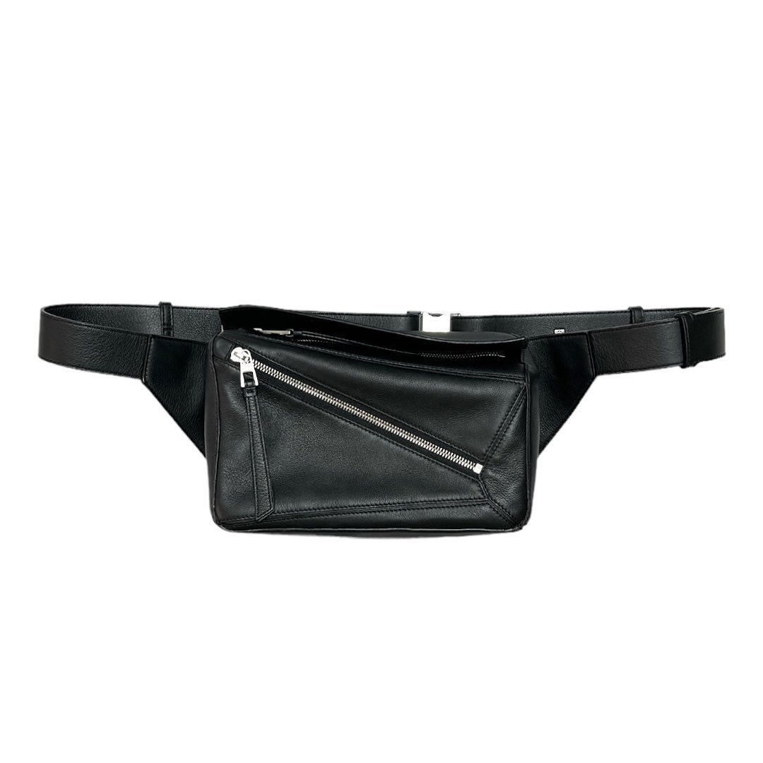 LOEWE ロエベ　Puzzle Bum Bag (Small) ブラック サイズ:スモール_画像1
