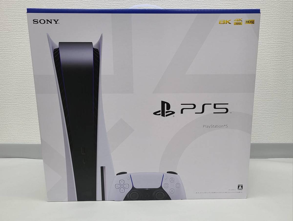 MC1717HR】1円～ SONY PlayStation5 本体 825GB PS5 CFI-1200A 01 直近